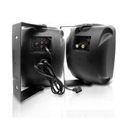 Pyle PDWR64BTB Waterproof and Bluetooth 6.5'' Indoor/Outdoor Speaker System, 800 Watt, Black, Pair N3