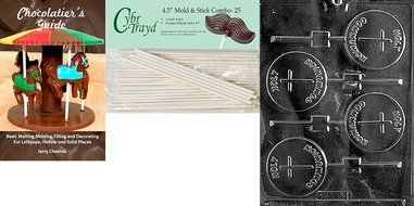 Cybrtrayd R026 Holy Communion Lolly Chocolate Candy Mold with Exclusive Cybrtrayd Copyrighted Chocolate Molding... N5