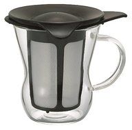 Hario 1-Cup Tea Maker, Natural Black N4