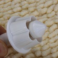 4pcs Fondant Gum Paste Plunger Cutter Flower White N7