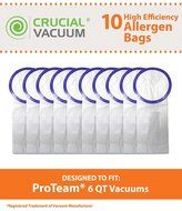 10 Proteam Windsor Raven 6 QT Commercial Pack Vacuum Bags Designed To Fit Proteam Windsor Raven 6 Quart Commercial...