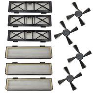 Aiskaer 6 pcs Replacement Botvac D Series Ultra-Performance Filter + 4 pcs Side Brush For All Botvac Vacuum Cleaner... N2