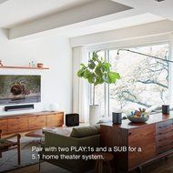 Sonos PLAYBAR TV Soundbar/ Wireless Streaming TV and Music Speaker N7