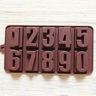 Y&amp;XL&amp;H Numbers Shape Cake Mold Ice Jelly Chocolate Mold,Silicone 22&iexcl;&Aacute;11.2&iexcl;&Aacute;2 CM(8.7&iexcl;&Aacute;4.4&iexcl;&Aacute;0.8 INCH)