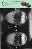 Cybrtrayd E427 Medium 3D Grooved Egg Chocolate/Candy Mold with Exclusive Cybrtrayd Copyrighted Chocolate Molding...