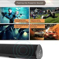E-Ran black super bass system 34 inch bluetooth sound bar N7
