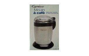 Capresso Blade Grinder For Grinding Coffee and Spices - White/Black
