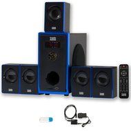 Acoustic Audio AA5102 Home Theater 5.1 Speaker System with USB Bluetooth and Optical Input N2