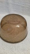 Vintage Anchor Hocking Fire King Amber 1.5 Quart Mixing Bowl No Lid