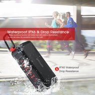GBtiger Portable Wireless Bluetooth Speakers, IPX6 Waterproof Hifi Speaker with 10W Enhanced Bass, Dual Channel... N13