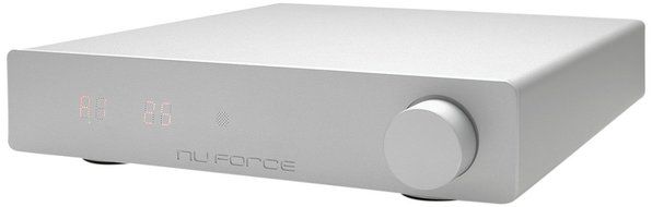 NuForce DDA120 Powerful Integrated Digital Amp with BTR1 Bluetooth Receiver Dongle Included (Silver) N13