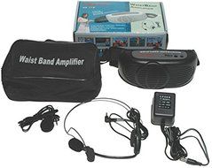 Hisonic HS116 7 Watts Waistband Voice Amplifier, Black, PA System N2