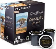 Laughing Man Dukale's Blend Coffee Keurig K-Cups, 96 Count