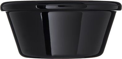 Carlisle 4312603 SAN Smooth Ramekin, 6 oz Capacity, 1.80" Height, Black (Case of 48) N5