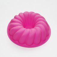 X-Haibei 5 Inch Mini Muffin Fancy Bundt Cupcake Bakeware Silicone Mold