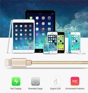iPhone Charger, X-cable Nylon Braided Apple Lightning Cable USB Sync Cord for iPhone SE/ iPhone 6S 6/6s plus/6... N7