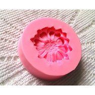 Y&amp;XL&amp;H Bakeware Silicone Flower Baking Molds for Fondant Candy Chocolate Cake (Random Colors) N7