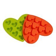 Sher Heart-Shaped Mold Silicone IceTrays Random Color