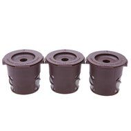 Docooler&reg; 3pcs Reusable K-cup Coffee Cafe Cup Single Mesh Filters Set N6