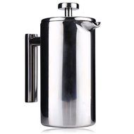 YOOYOO 350ML Stainless Steel Insulated Coffee Tea Maker with Filter Double Wall (350ML) N12