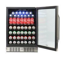 NewAir ABR-1770 177 Can Deluxe Beverage Cooler, Black/Stainless Steel N4