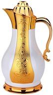 BonNoces Premium 34 Oz Stainless Steel Housing Thermal Coffee Carafe -Beverage Dispenser-Tea Pot with lid-Double... N15