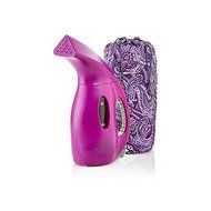 Joy Mangano Supreme Steam 900W Premier My Little Steamer and Paisley Bag - COUNTRY RED