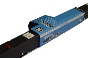 Opentron OT3093 Metal Surge Protector Power Strip 3 Feet 9 Outlet