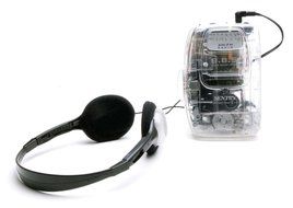 Sentry TR792 Transparent AM/FM Cassette Player