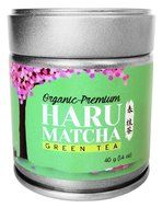 HARU MATCHA - 40g Tin (1.4oz) Japanese Organic Premium Ceremonial Grade Matcha Green Tea Powder - JAS Organic... N2