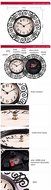 10 inch crafts vintage decorative wall clock modern design silent quartz home decoration unique wall clocks watches...