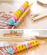 Hot Sale 5 PCS Cute Snail Shape Silicone Tea Bag Holder Cup Mug Candy Colors Gift Set N8