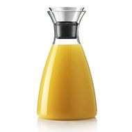 Bar Clear Glass Pitcher Jug Water Drink Juice Coffee Party Safe Tableware (L) N4