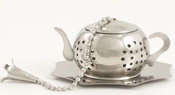 Lana's The Little House Brown Betty Teapot Tea Infuser