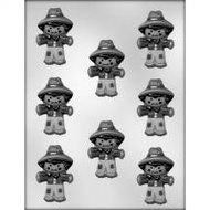 3-1/2&quot; Cute Scarecrow Chocolate Mold