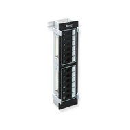 ICC ICMPP012U6 Patch Panel- Usoc Vertical- 6p6c 12-port