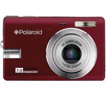 Polaroid T730 7.0MP Digital Camera 2.5" TFT LCD ( RED) N3