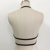 HOT Sale!Women Bandage Alluring Bra Bustier,Canserin Harness Elastic Cage Strappy Hollow Out N19