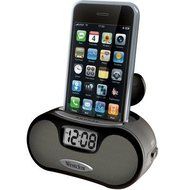 LCD Alarm Clock w Speakers