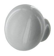 Amerock BP5321-54 White Ceramic Round Knob by Amerock