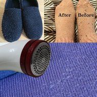 Travel Steam Iron &amp; Fabric Shaver Set by Houzem&trade; Compact, Lightweight Design &ndash; Stainless Steel, Non-Stick, Anti-Drip... N8