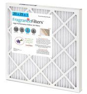 FragranceFilters Indoor Air Filters, MERV 8, Box of 4, Lively Lavender (20x25x1)