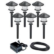 Paradise GL33966BK Low Voltage Cast Aluminum LED Path Light by Paradise