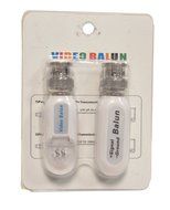 RioRand 8 PAIRS (16 PCS) Port Passive transceiver Video Balun compact size CAT5/CAT6 N5