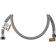 New CERTIFIED APPLIANCE DW4812SSBL Braided Stainless Steel Dishwasher Connector with Elbow (4ft)