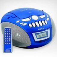 Sony CFD-E75SB PSYC Portable Radio/Cassette/CD Player