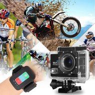 Excelvan Mini Portable Sports Action Camera + Remote Control Watch 2.0 Inch 12MP H.264 1080P Full HD WiFi 30M(... N5