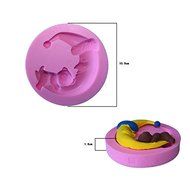 "Little Bear Moon Silicone Fondant Mold Chocolate Polymer Clay Mould" shopping N3