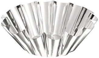 Matfer Bourgeat 14-Fluted Tin Brioche Mold, 8-5/8-by-3 3/8-Inch