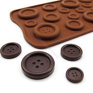 Y&amp;XL&amp;H Button Shaped Candy Chocolate Muffin Baking Mould Mold 2210.50.5 cm N5